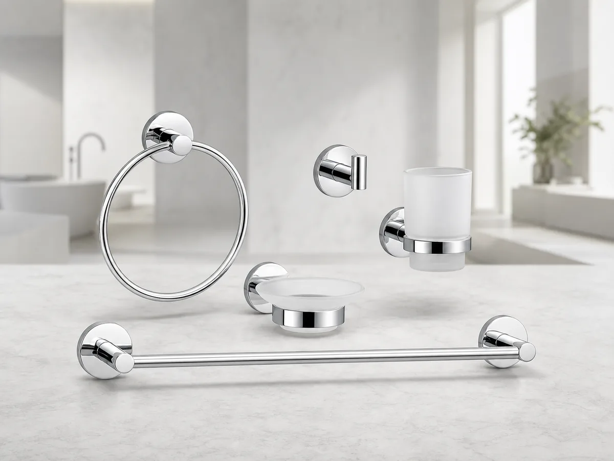 Bathroom accessories and fixtures